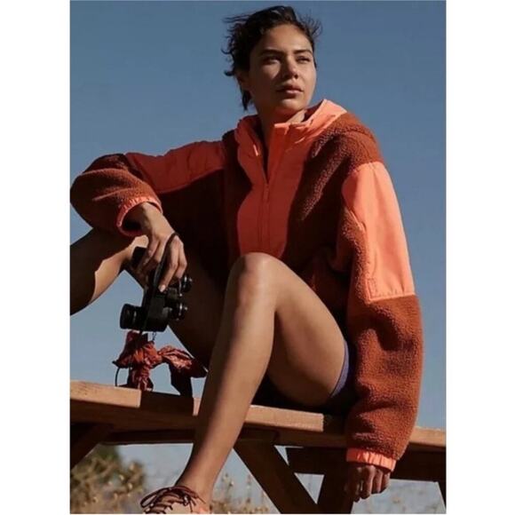 NWT Free People Movement Lead The Pack Fleece Jacket Size XS - Picture 2 of 12